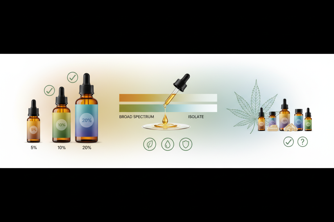 Comment choisir une huile de CBD adaptée à ses besoins ?