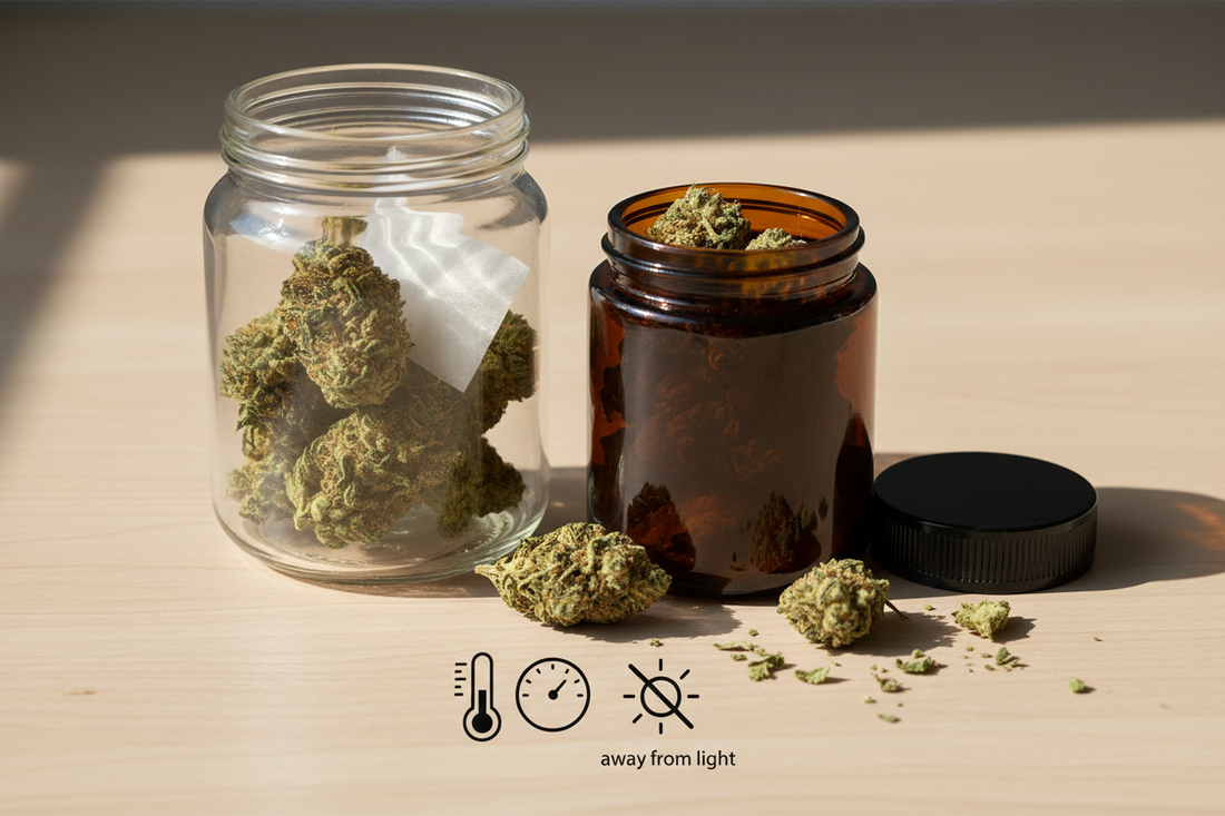 Comment bien conserver ses fleurs de CBD ?